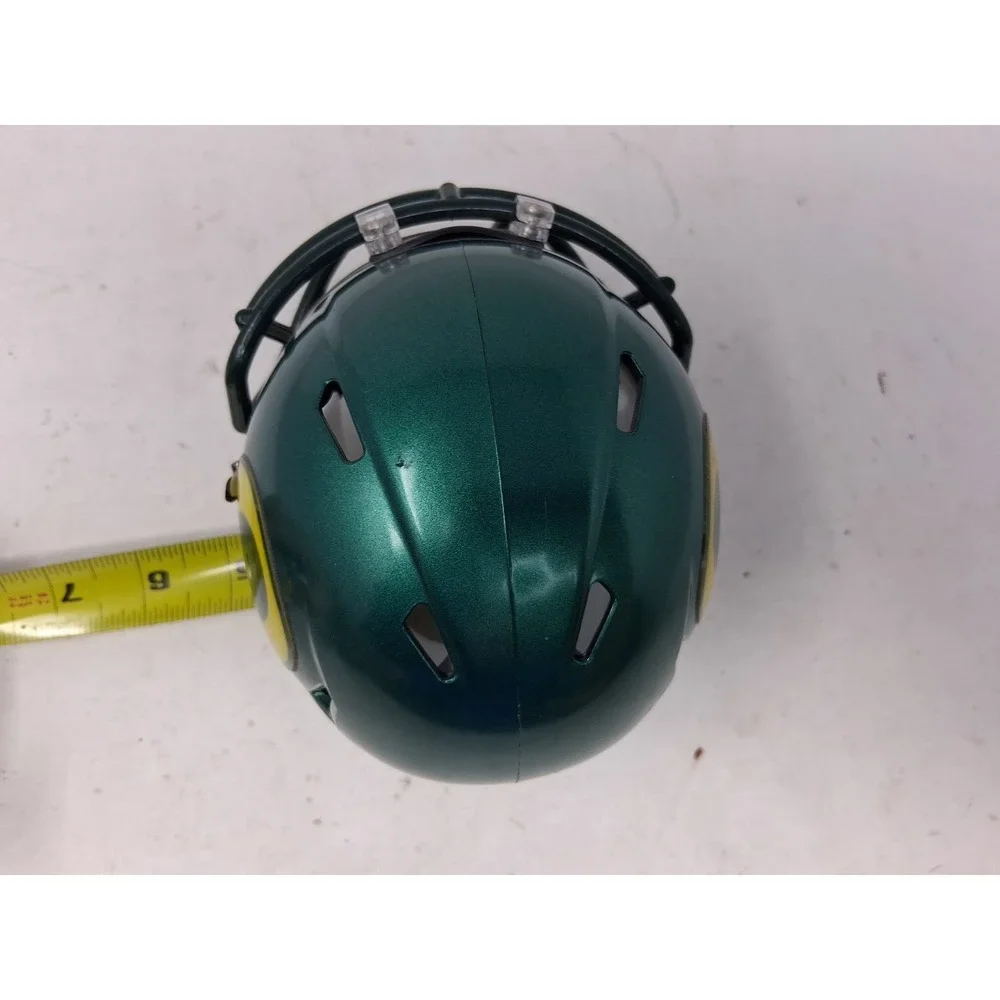University OREGON DUCKS Mini Helmet NCAA Football Schutt Auhentic Metallic Green